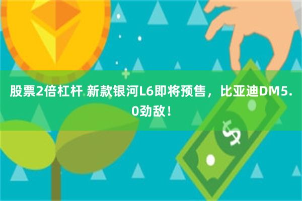 股票2倍杠杆 新款银河L6即将预售，比亚迪DM5.0劲敌！